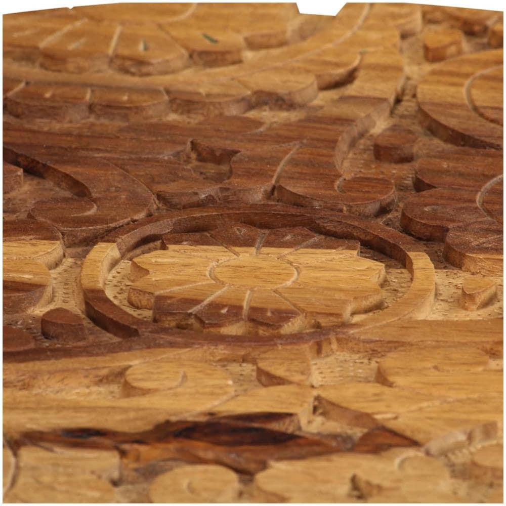 Tavolini Da Caffè 2 Pz In Legno Massello Di Sheesham - Foto 2