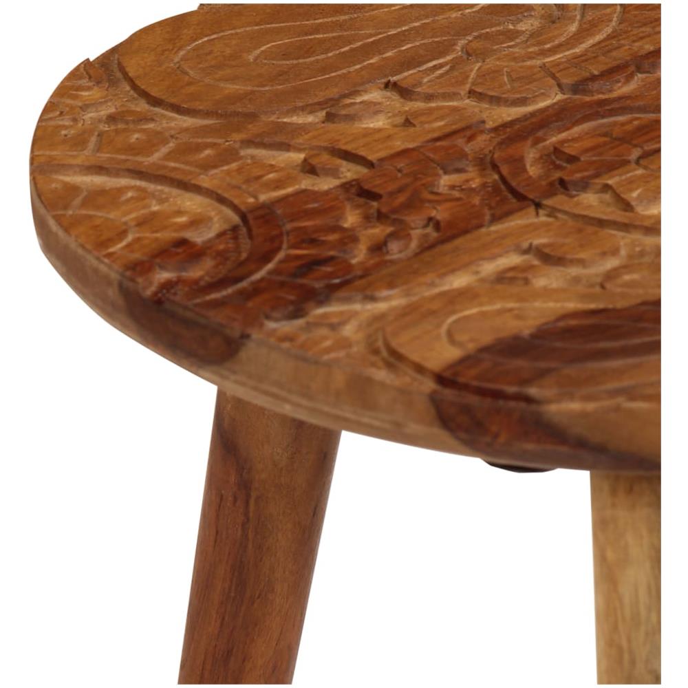 Tavolini Da Caffè 2 Pz In Legno Massello Di Sheesham - Foto 7