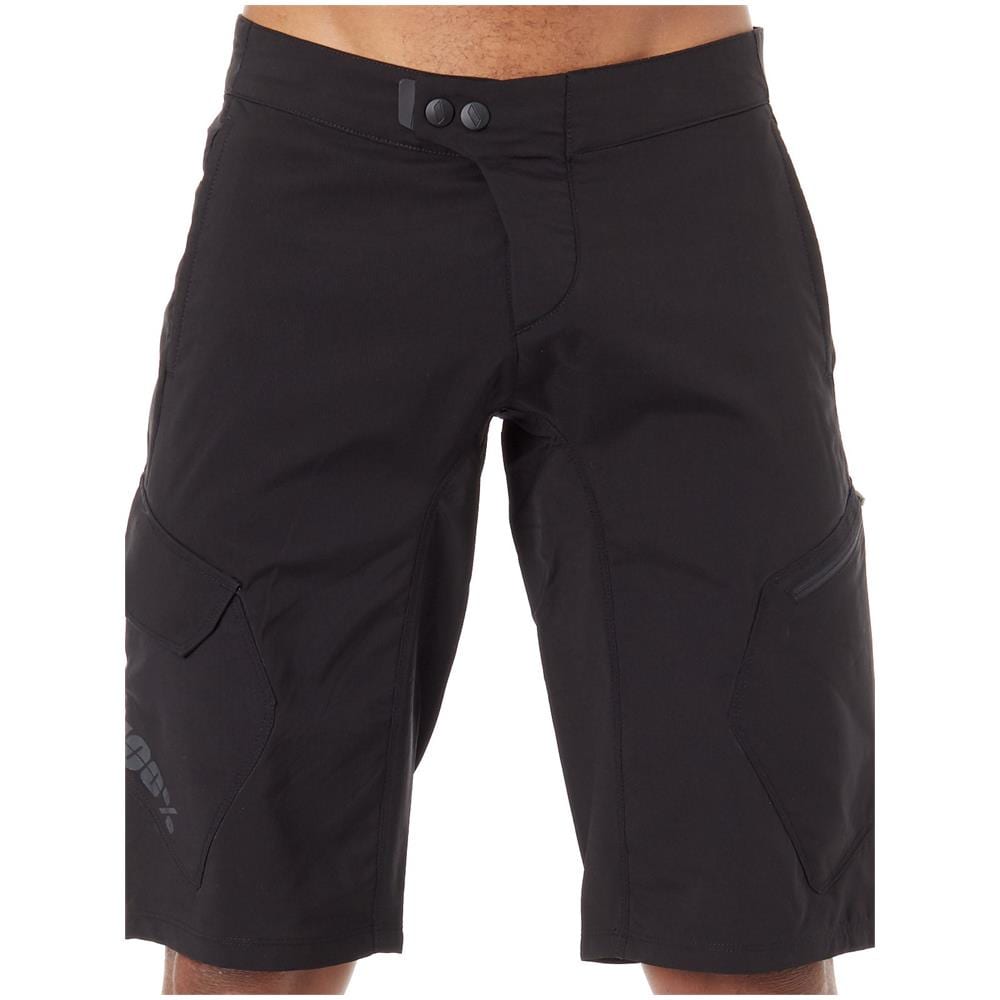 Pantaloni Corti Mtb 100 Percent Ridecamp Nero (34 Vita = Eu 50, Nero)  - Foto 2