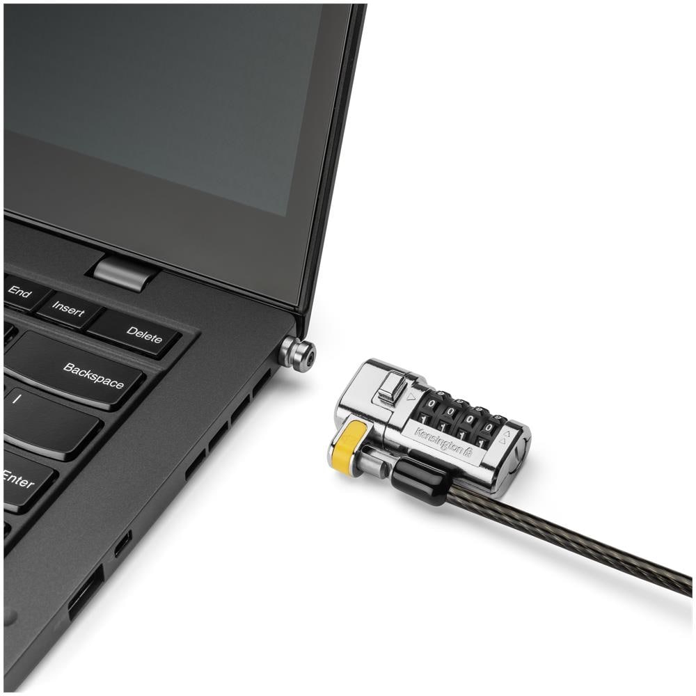 Lucchetto universale ClickSafe® con combinazione per laptop, con codice master - Foto 1
