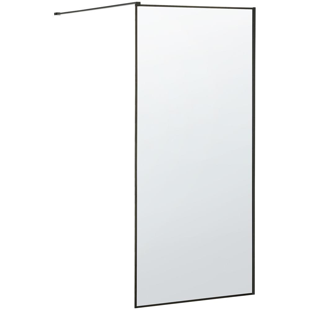 Paradoccia In Vetro Temperato 100 X 190 Cm Nero Waspam - Foto 1