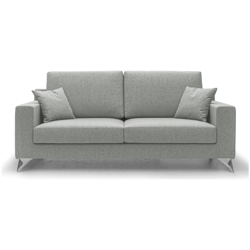 Divano 2 Posti Vertigo Made In Italy 146 Cm Grigio Chiaro - Foto 1