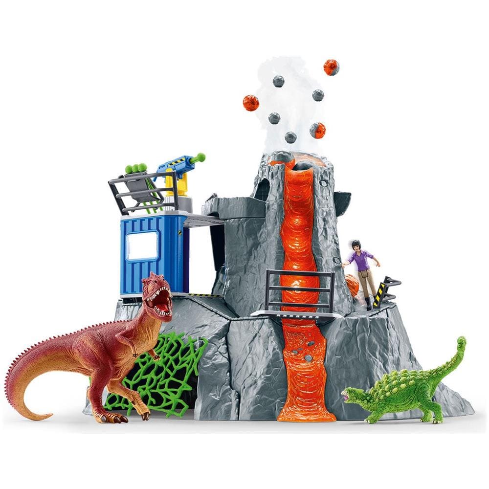 Dinosauri Schliech-S 42564 Grande Spedizione Sul Vulcano - Foto 1