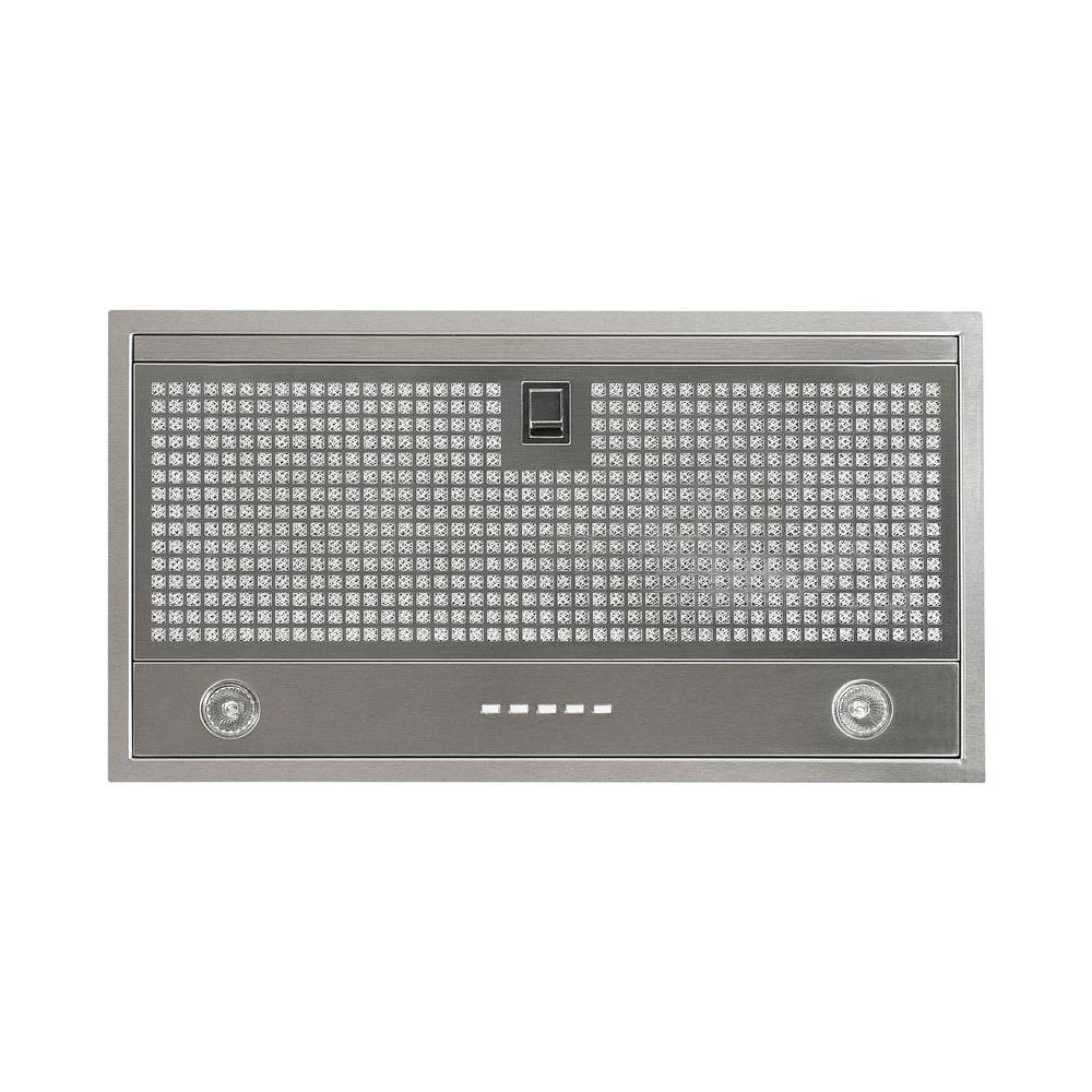 Hood Essence 828 Rosone, Classe Di Efficienza Energetica B, Larghezza 60 Cm, 398 M³ / h, Comando Meccanico, Led, Acciaio Inox - Foto 1