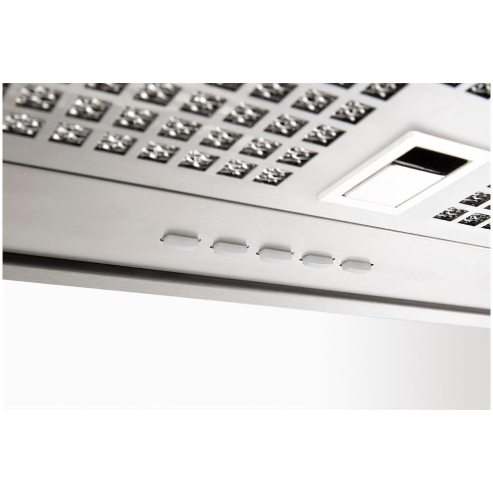 Hood Essence 828 Rosone, Classe Di Efficienza Energetica B, Larghezza 60 Cm, 398 M³ / h, Comando Meccanico, Led, Acciaio Inox - Foto 3