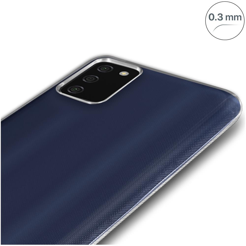Cover Samsung Galaxy A03s Silicone Flessibile Extra-sottile Trasparente - Foto 5