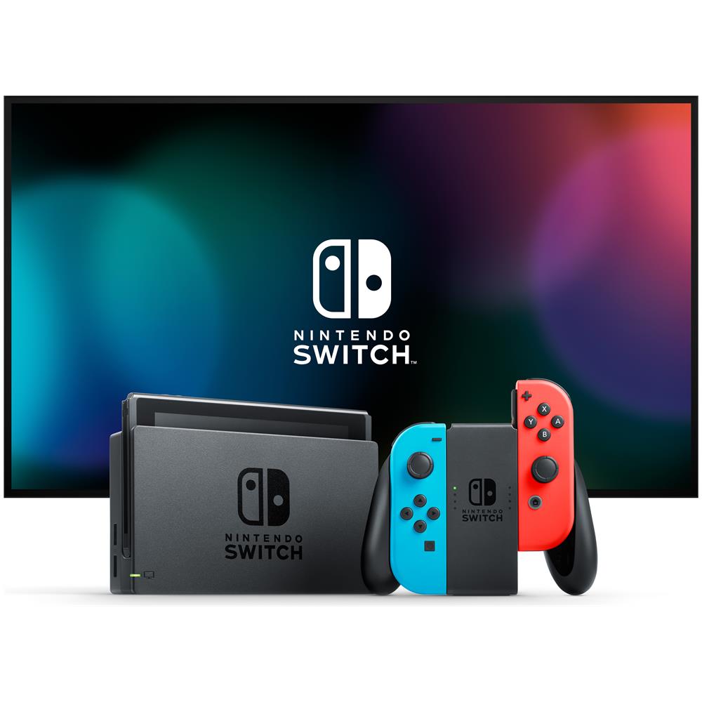 Console Switch con Joy-Con Colore Rosso Neon / Blu Neon ed. 2022 Schermo da 6.2" - Foto 5