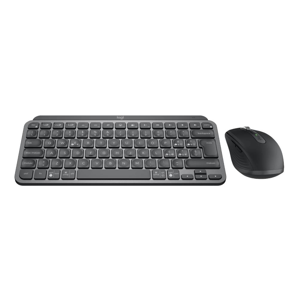 Kit Tastiera e Mouse Bluetooth MX Keys Mini Colore Nero (Layout Italiano) - Foto 2