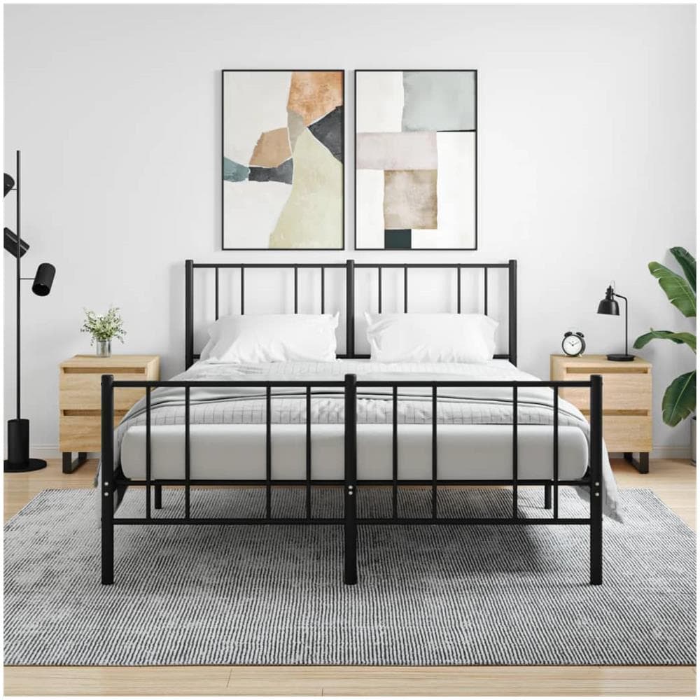 Comodini 2pz Rovere Sonoma 40x35x50 Cm In Legno Multistrato - Foto 1