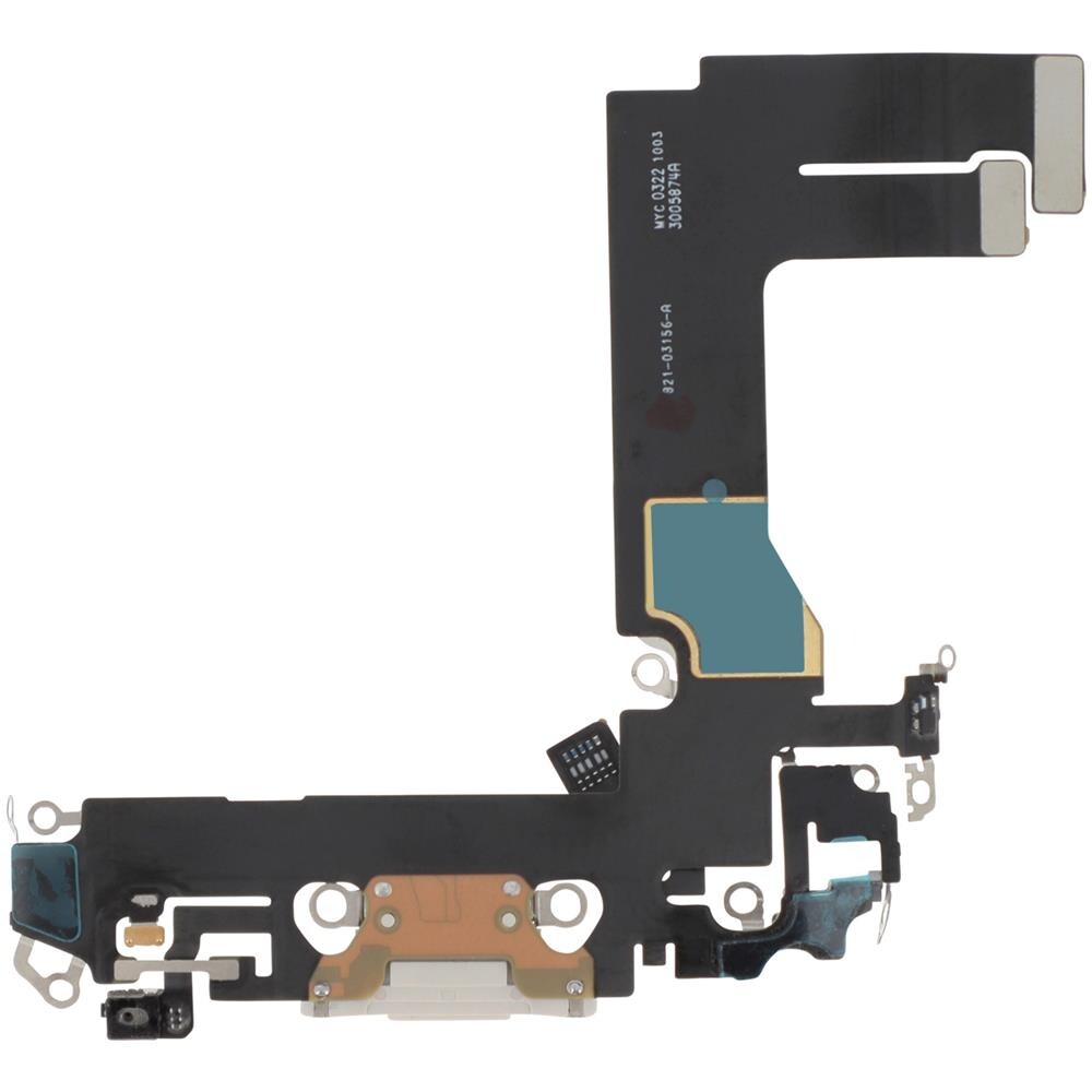Connettore Di Ricarica Lightning Per Iphone 13 Mini Con Microfono, Bianco - Foto 1