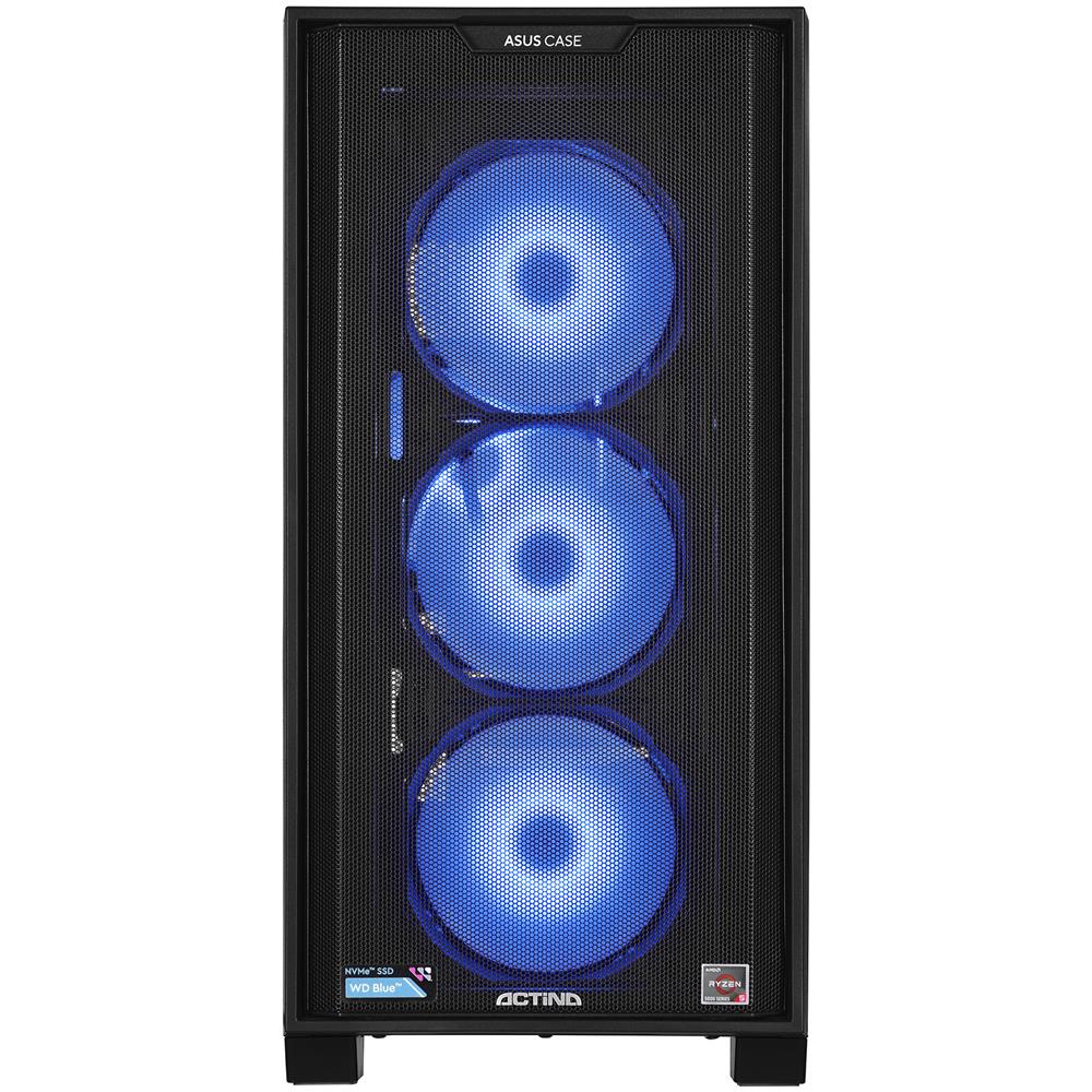 Pc Desktop 5901443335832 AMD Ryzen™ 5 5600 6 Core 3.5 GHz Ram 16 GB SSD 1 TB AMD Radeon RX 7600 8 GB 7 x 3.2 Gen 1 Type A 1 x 3.2 Gen 1 Type C Windows 11 Pro - Foto 2