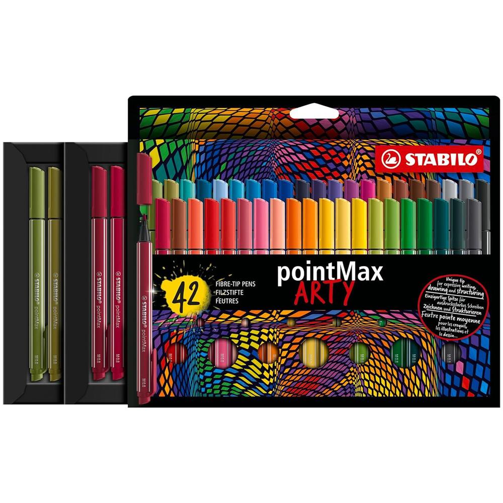 pointMax - Fineliner Premium - ARTY - Astuccio da 42 - Colori assortiti - Foto 1