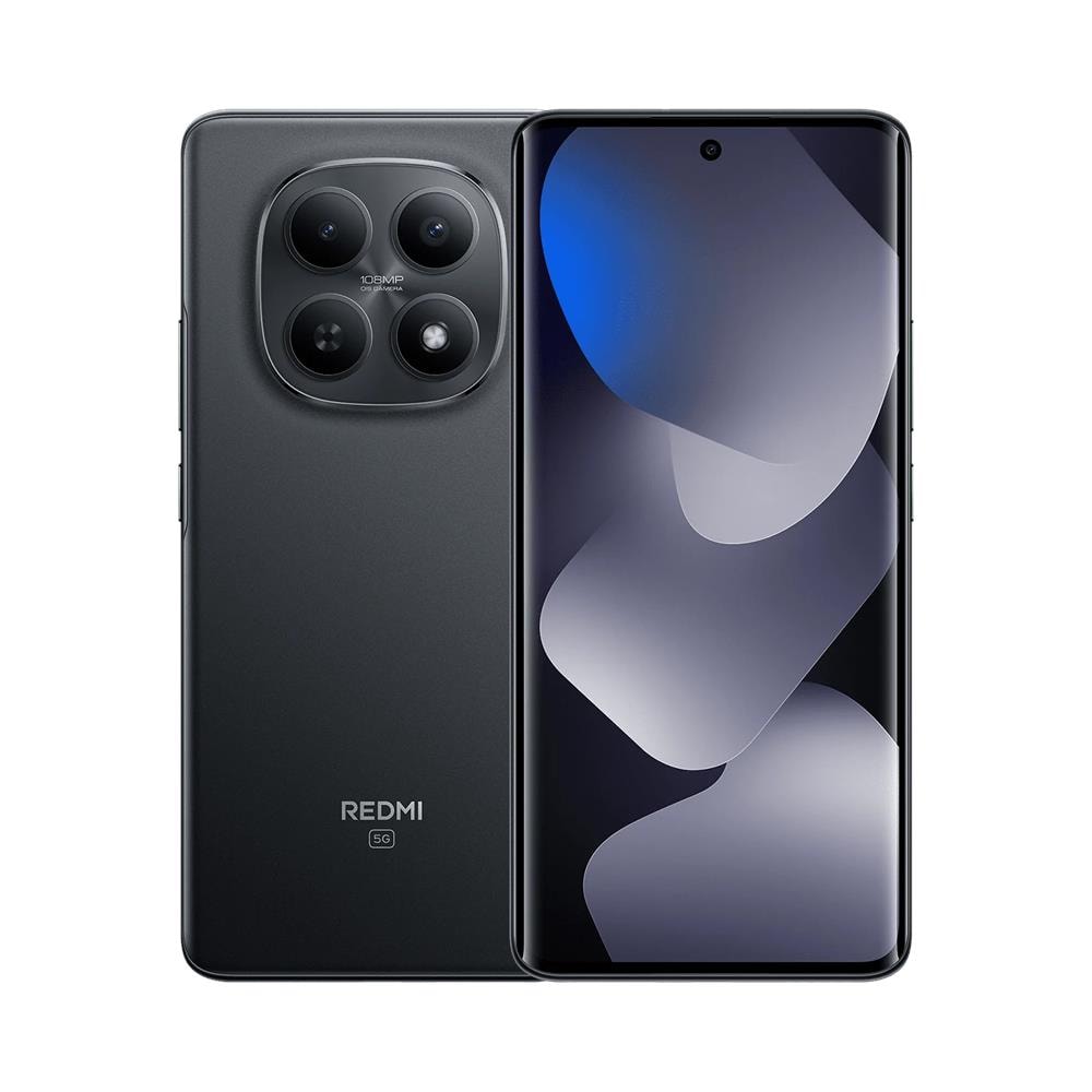 Redmi Note 15 5G 512GB 8GB Ram Display 6.67" Amoled 120Hz Main Camera 108MP DualSim (nano SIM 1 + Ibrida) HyperOS 2 Snapdragon 6 Gen3 5520mAh Black Tim - Foto 1