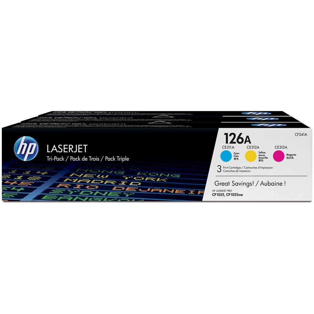 CF341A Toner Originale Ciano Magenta Giallo per HP MFP M175nw Capacità 3000 Pagine - Foto 2