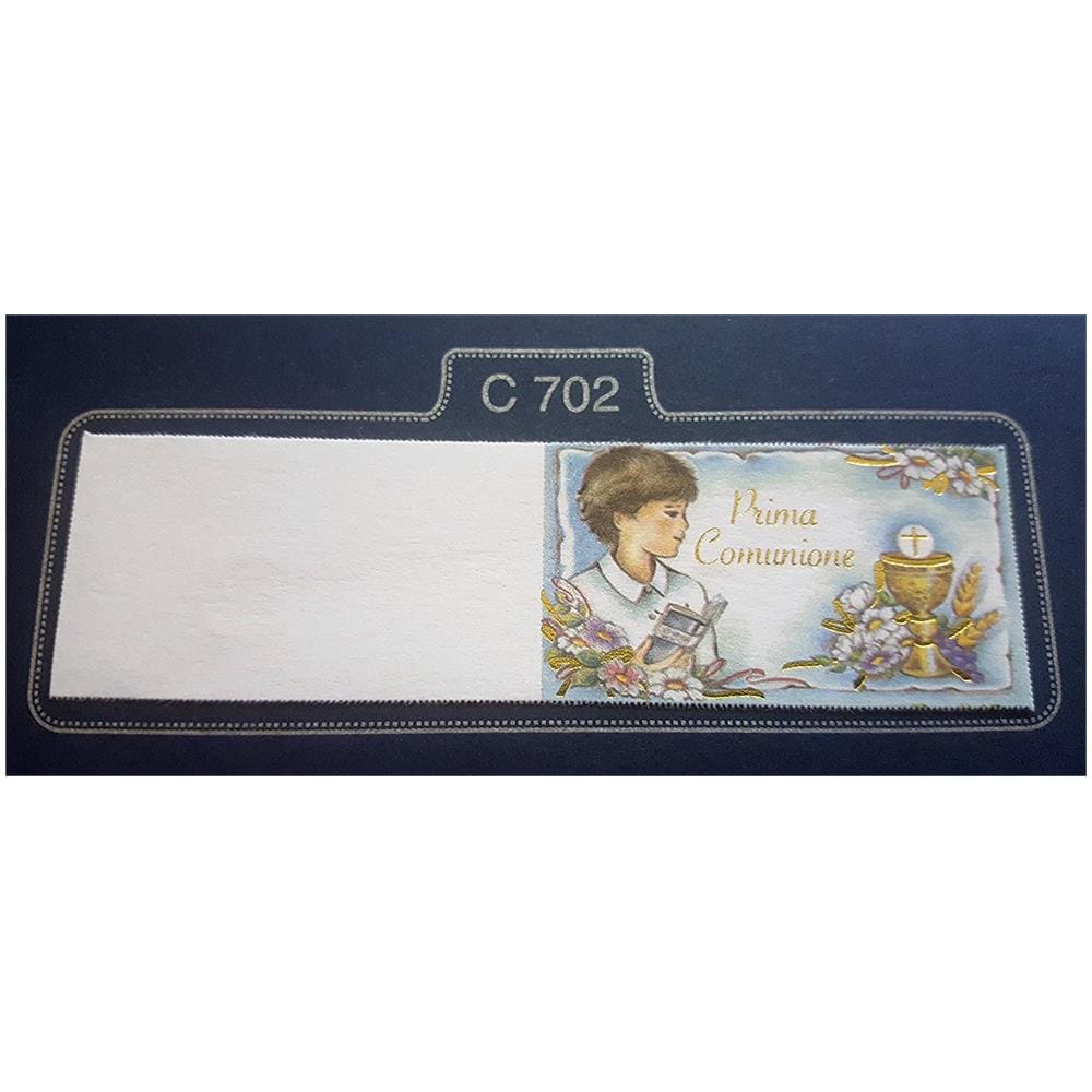 Set 50 Bigliettini Bomboniera Per Segnaposto, Confettata, Prima Comunione - Foto 1