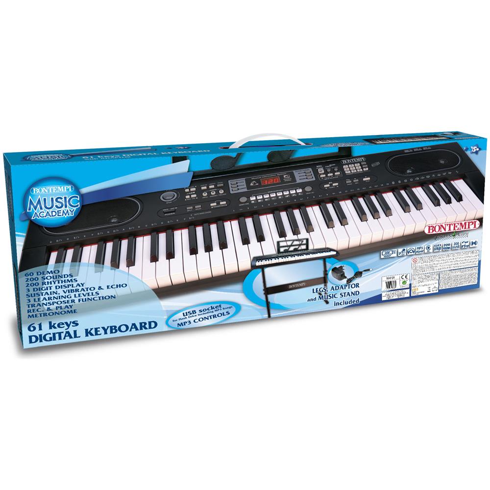 Tastiera Digitale 61 Tasti Con Gambe In Metallo - Foto 1