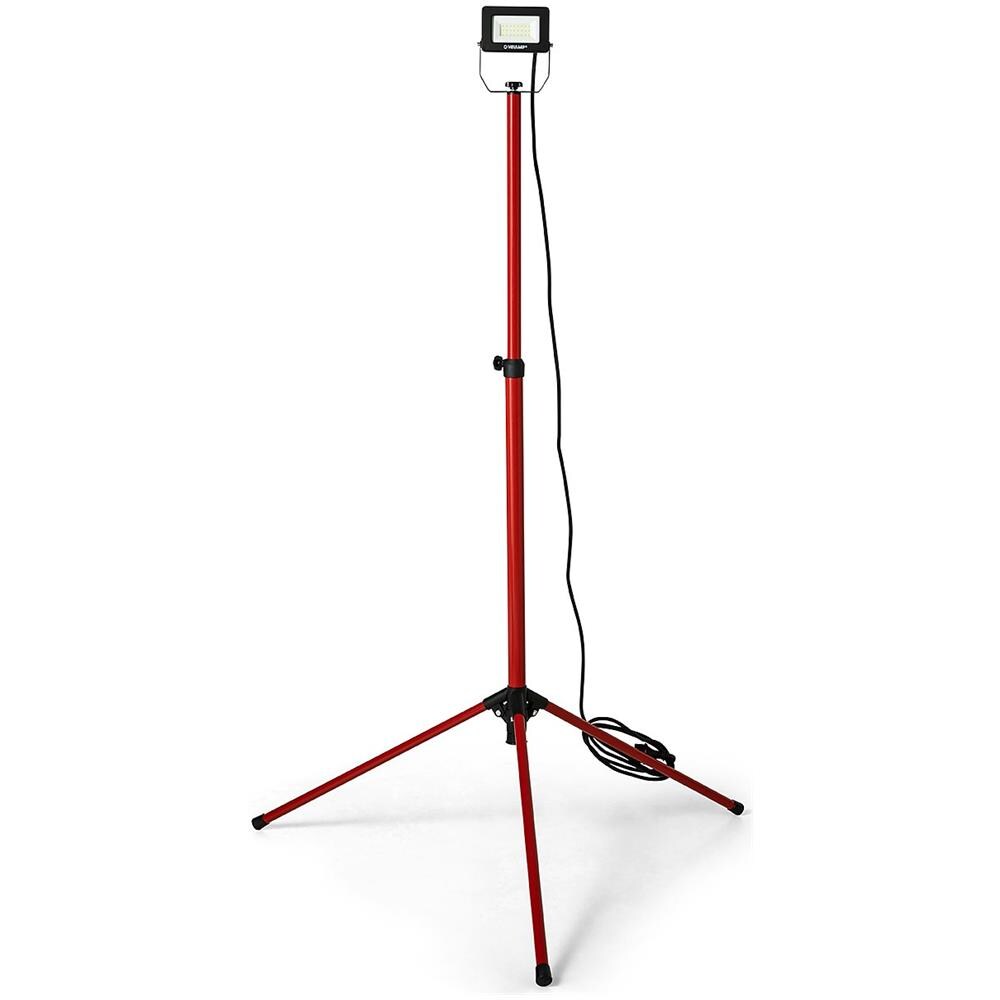 Light Pad 2: Proiettore Led Smd 20w, Ip65, Nero, 6500k Con Treppiede E Cavo 3mt - Foto 6