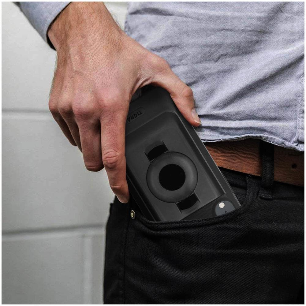 Cover Iphone Xr Semi-rigida Magnetico / meccanico Fitclic Neo Nero - Foto 2