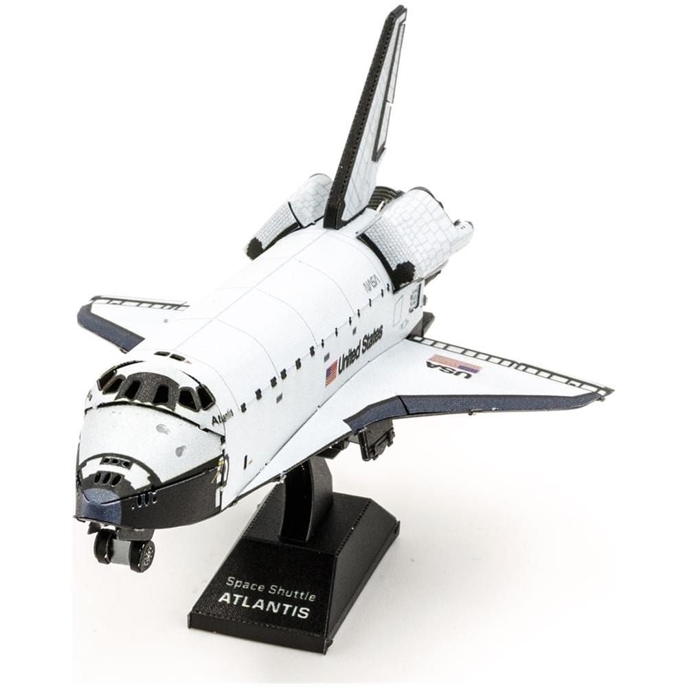 Fascinations Metal Earth Space Shuttle Atlantis Puzzle In Metallo 3d - Foto 1
