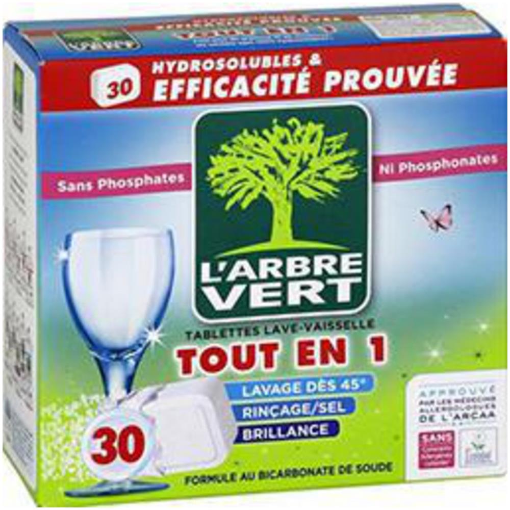 Tablettes Lave-vaisselle Tout En 1 Les 30 Tablettes De 18,25g - Foto 1
