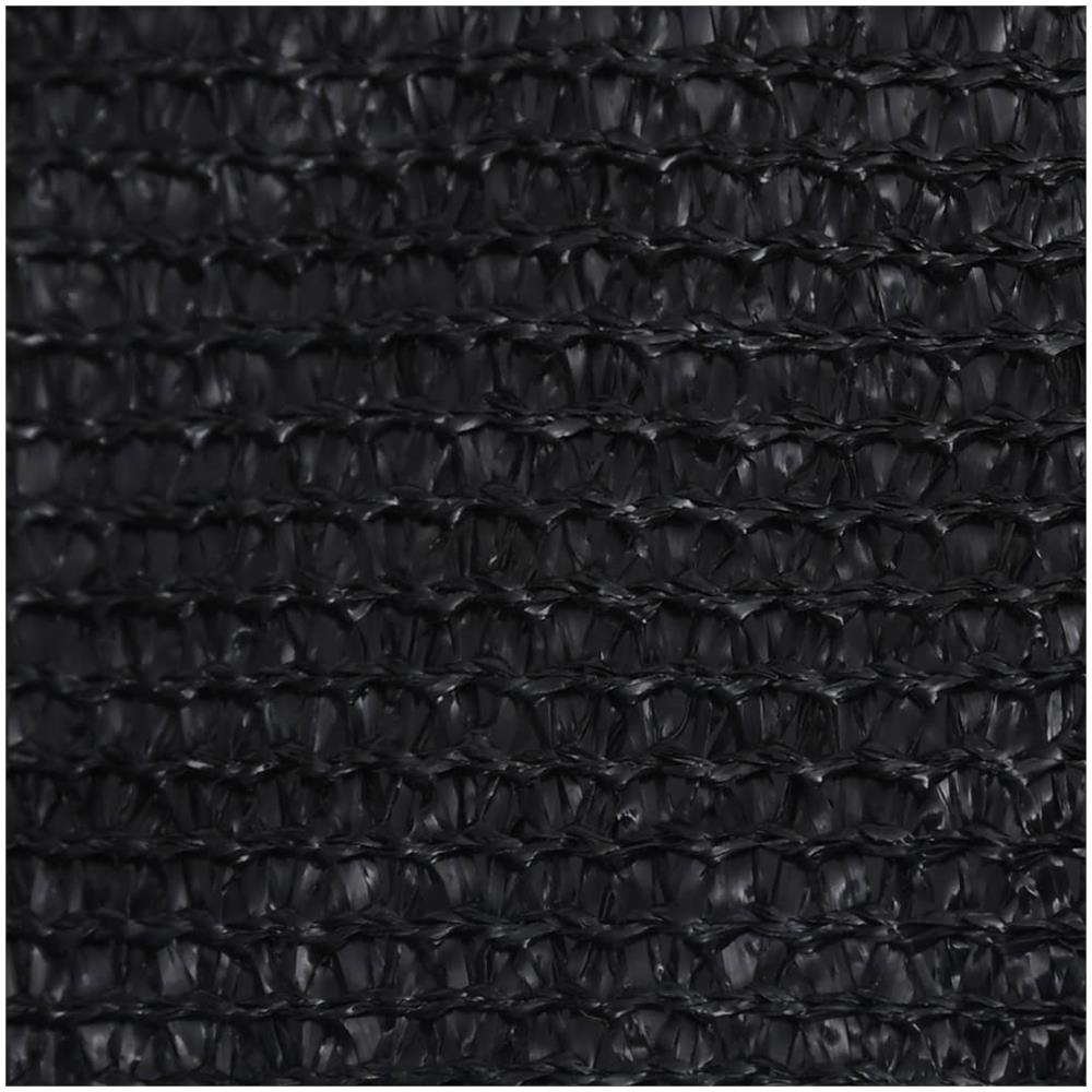 Vela Parasole 160 g / m² Nera 2,5x3,5 m in HDPE - Foto 3