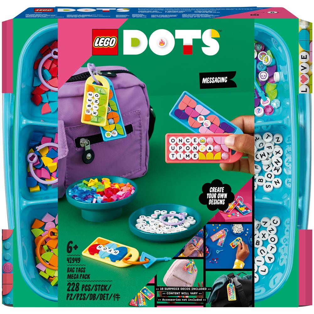 Dots Gioco per Bambini Multipack Bag Tag Messaggi - Foto 1