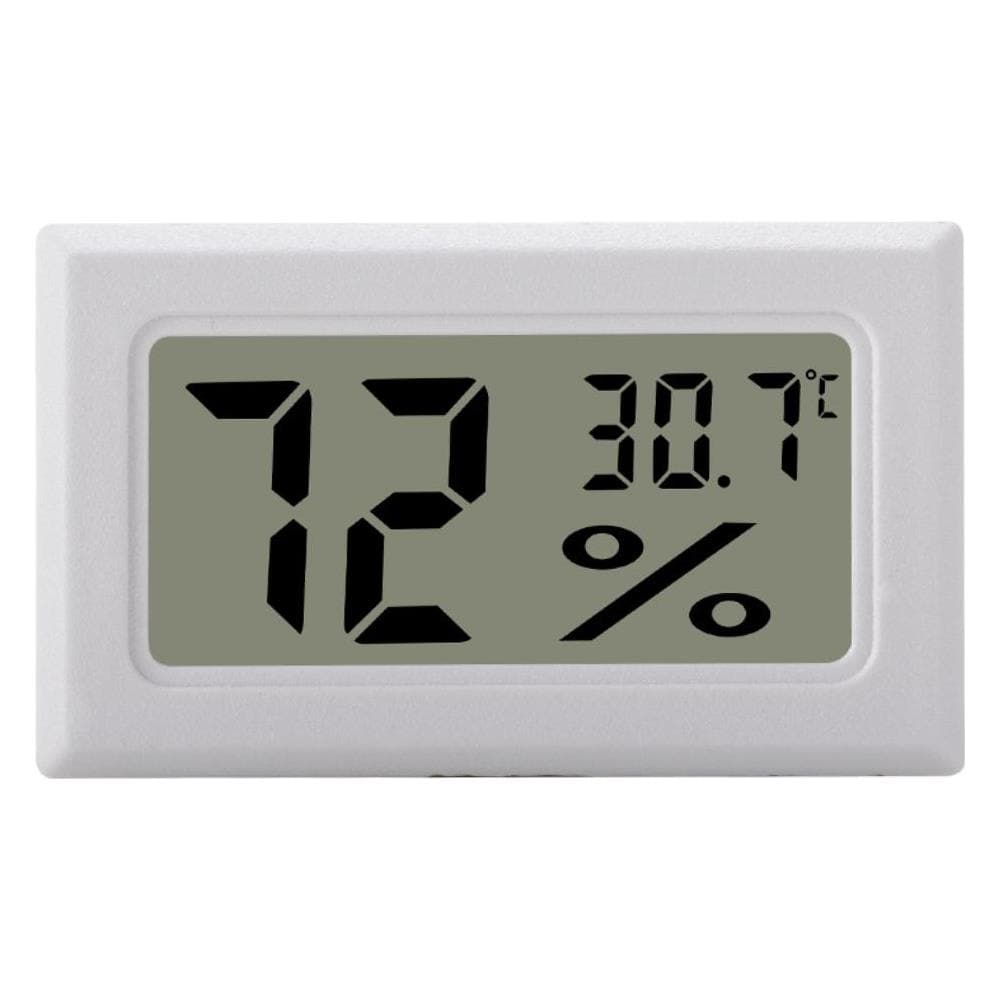 Mini Igrometro / Termometro Lcd Bianco 2 Pacchi - Foto 1