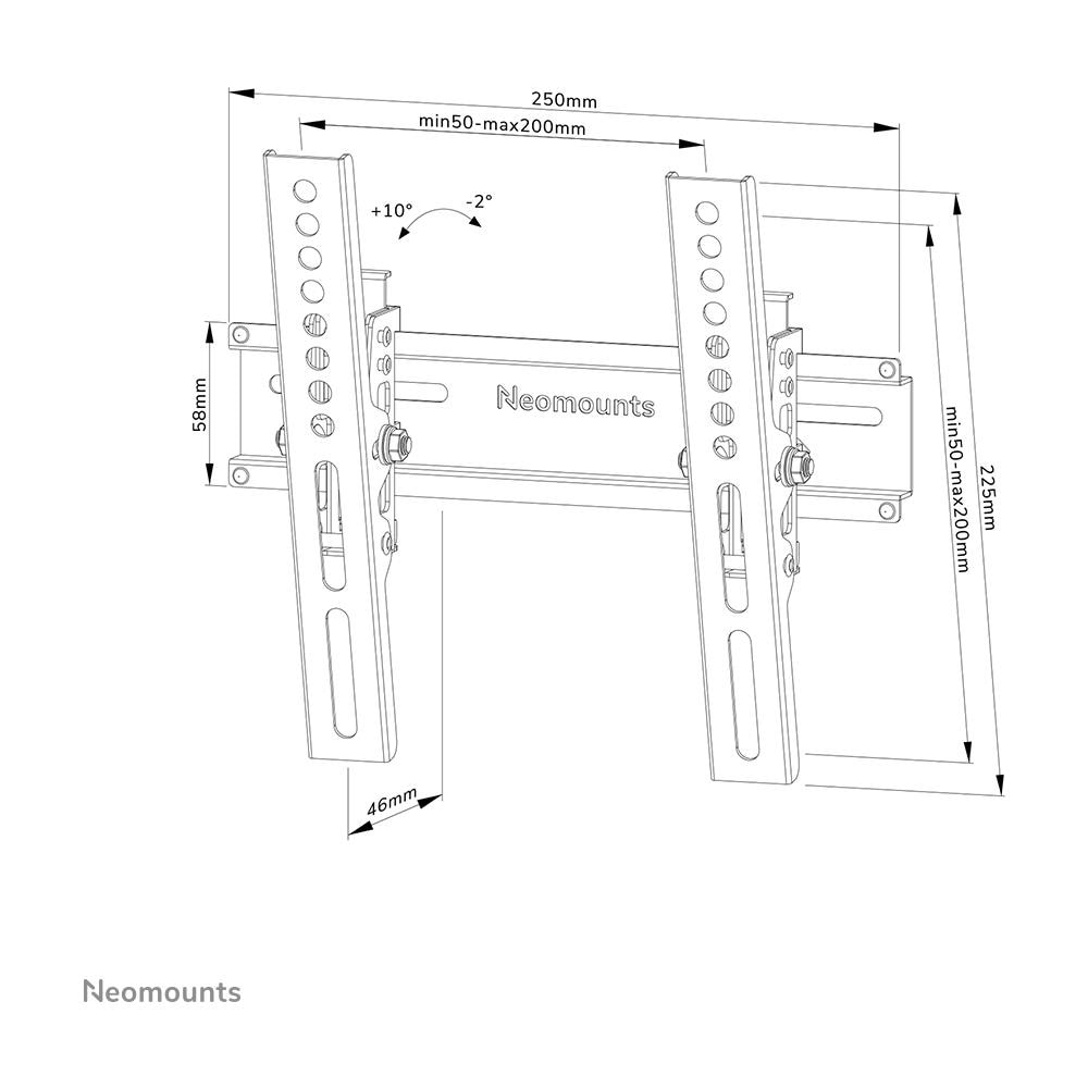 by Newstar supporto a parete per TV - Foto 16