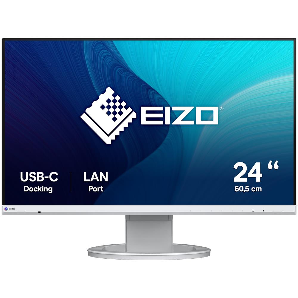 Monitor 23.8" LED IPS FlexScan EV2490-WT 1920x1080 Full HD Tempo di Risposta 5 ms - Foto 1