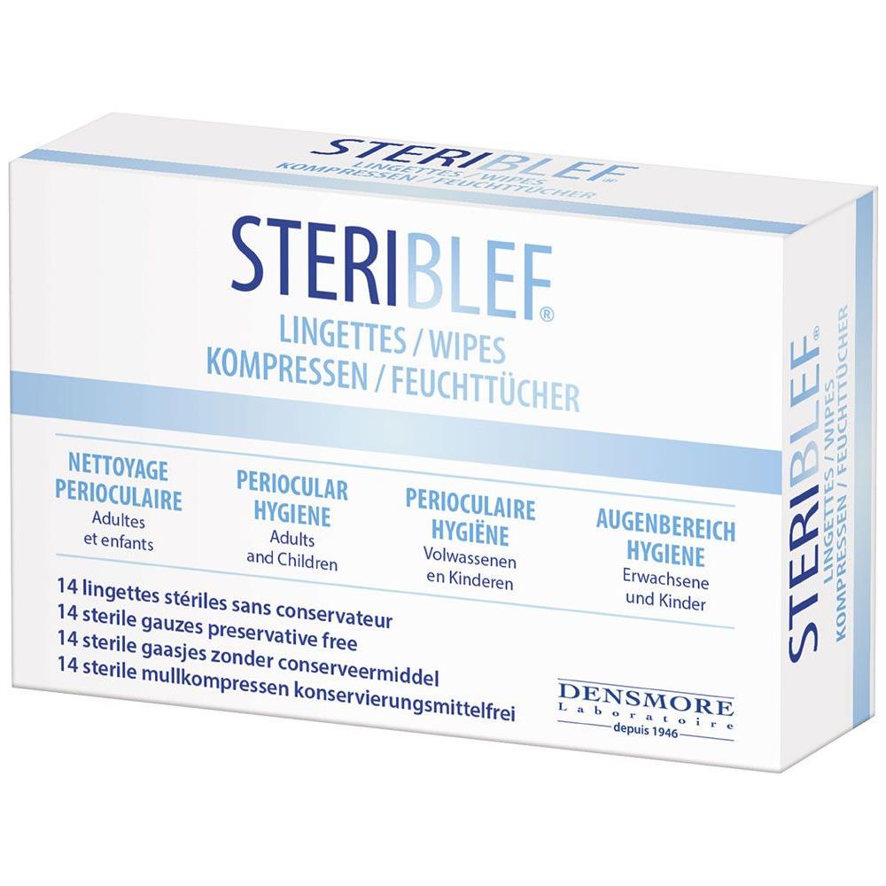 Salviette Perioculari Sterili Steriblef X14 - Foto 1