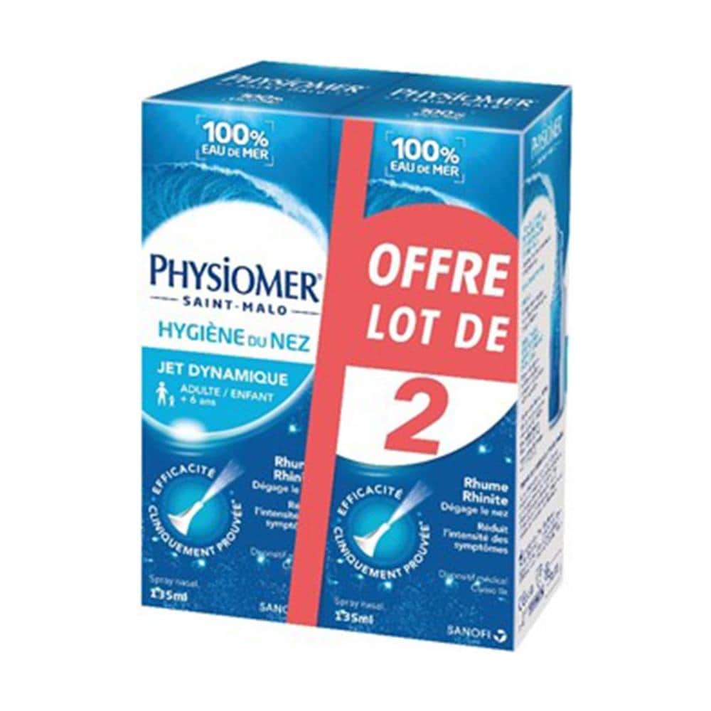 Igiene Nasale Dynamic Jet Adulti E Bambini 2x135ml - Foto 1