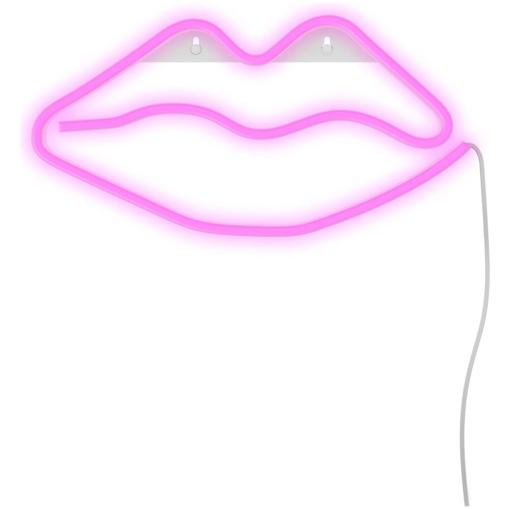 Lips Figura luminosa decorativa Rosa LED 1,38 W - Foto 2