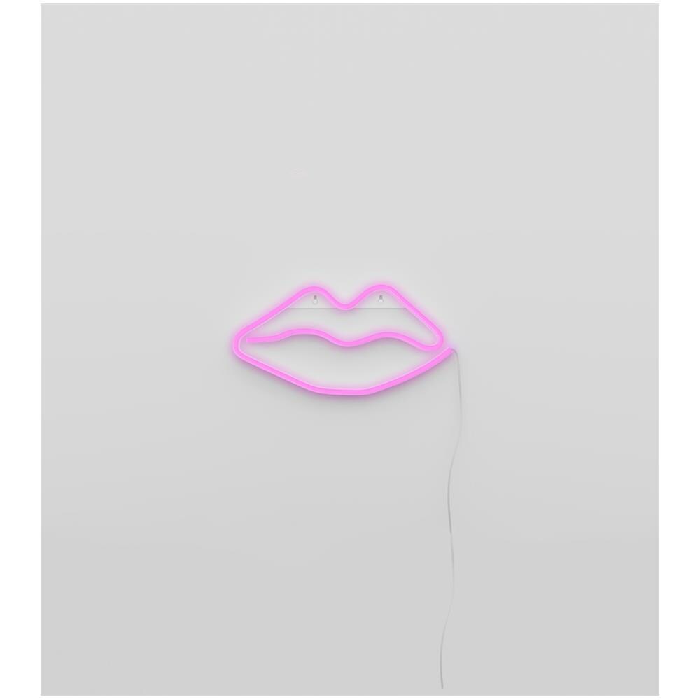 Lips Figura luminosa decorativa Rosa LED 1,38 W - Foto 3