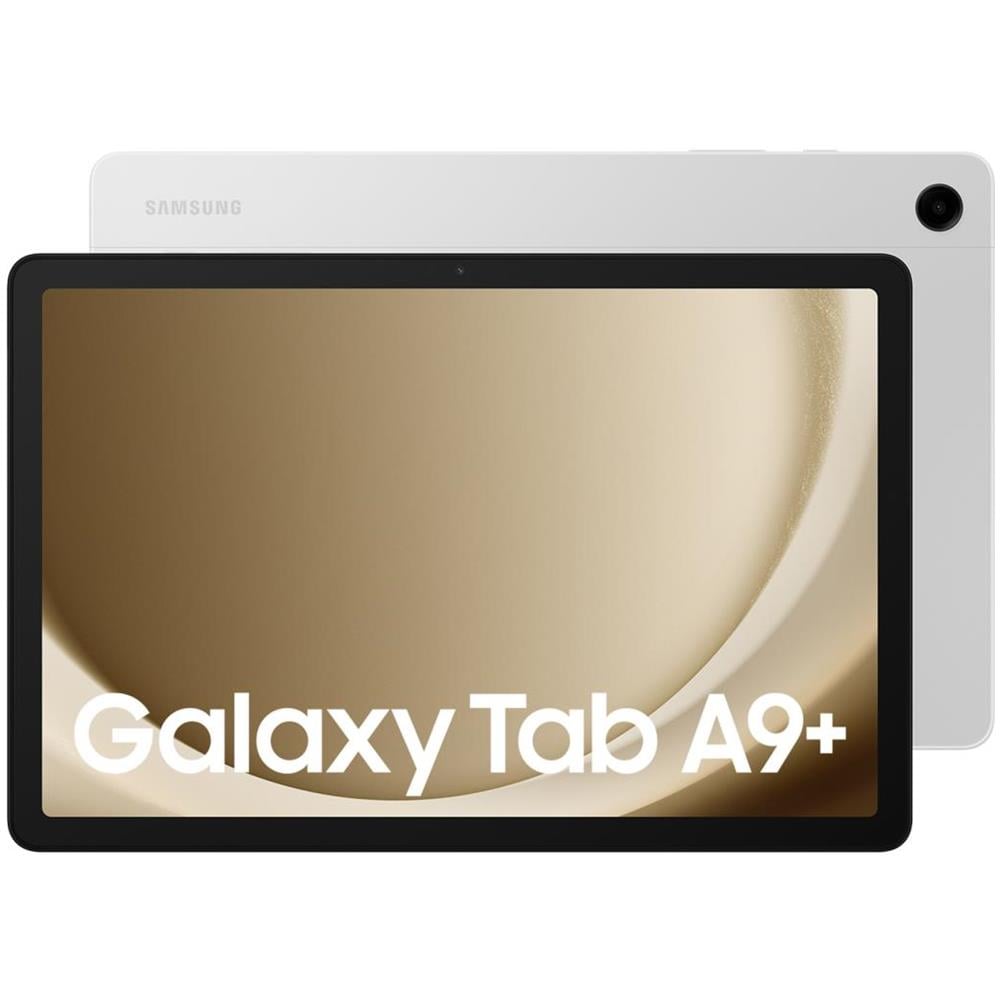 Tablet Galaxy Tab A9+ Argento 11" LCD Qualcomm RAM 4 GBGB Memoria 64 GB +Slot MicroSD Wi-Fi Fotocamera 8Mpx Android 13 - Europa - Foto 1