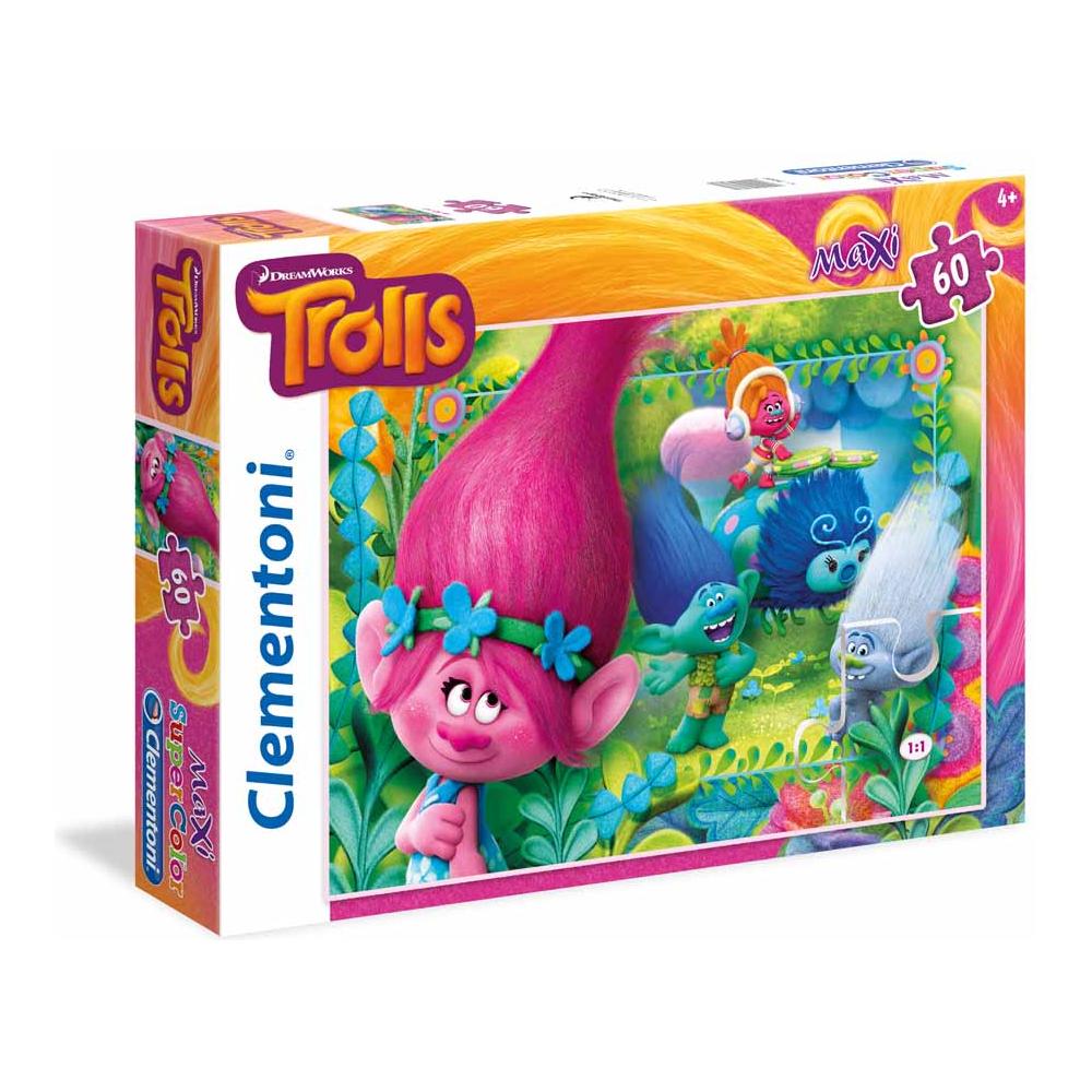 Puzzle Maxi 60 Pz - Trolls - You're Invited To This Party - Foto 1
