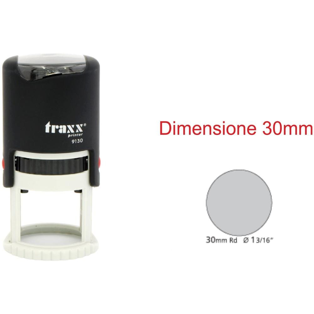 Timbro 9030 Autoinchiostrante Personalizzato Rotondo 9030 Diametro 30mm Qualità Professionale - Foto 1