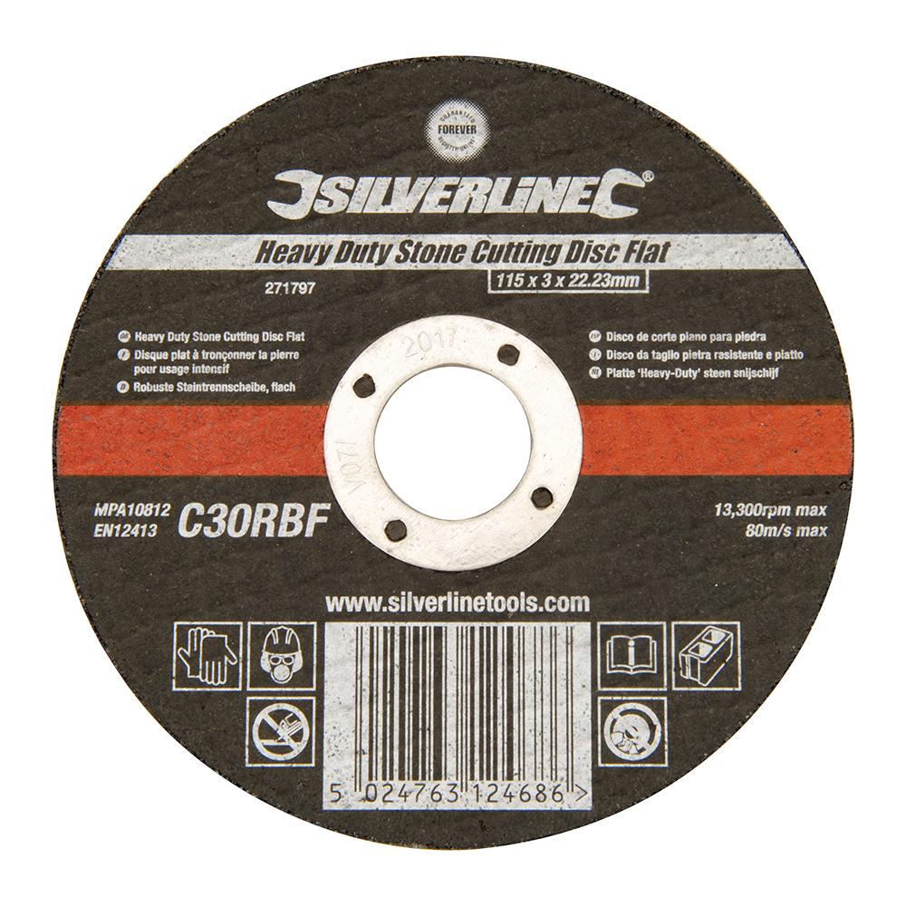 271797 Disco Da Taglio Pietra Resistente E Piatto 115 X 3 X 22.23 Mm - Foto 1