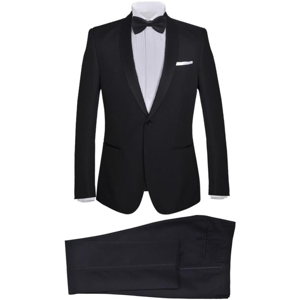sentirsi a proprio agio 100% autenticato intera collezione Vidaxl - Completo Smoking Da Uomo In 2 Pezzi Taglia 52 Nero - ePRICE sentirsi a proprio agio 100% autenticato intera collezione Vidaxl - Completo Smoking Da Uomo In 2 Pezzi Taglia 52 Nero - ePRICE