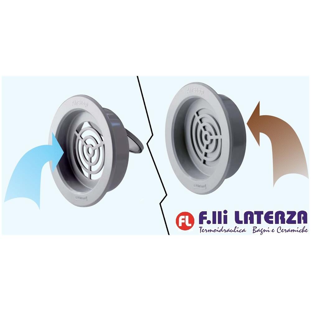 La Ventilazione Valvola Di Non Ritorno Pvc Tubazioni Di Fogna Scarico Sanitari Diametro 140 Mm - Foto 2