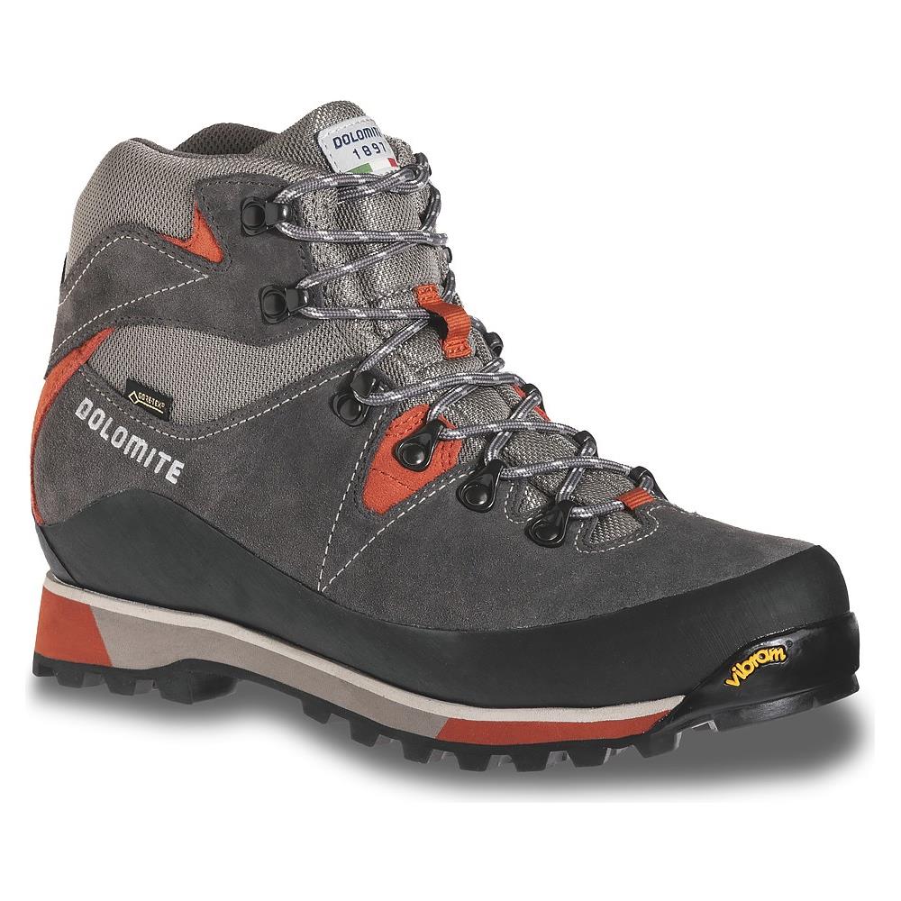 Scarpe Zermatt Gtx Trekking Gore-tex® Vibram - Graphite Grey-ochre Red Uk 8.0 - Foto 1