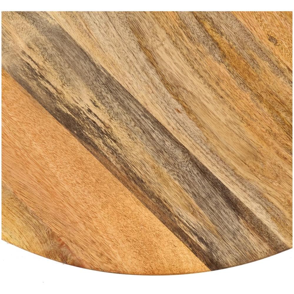 Tavolo Da Bar In Legno Massello Di Mango 75x (76-110) Cm - Foto 7