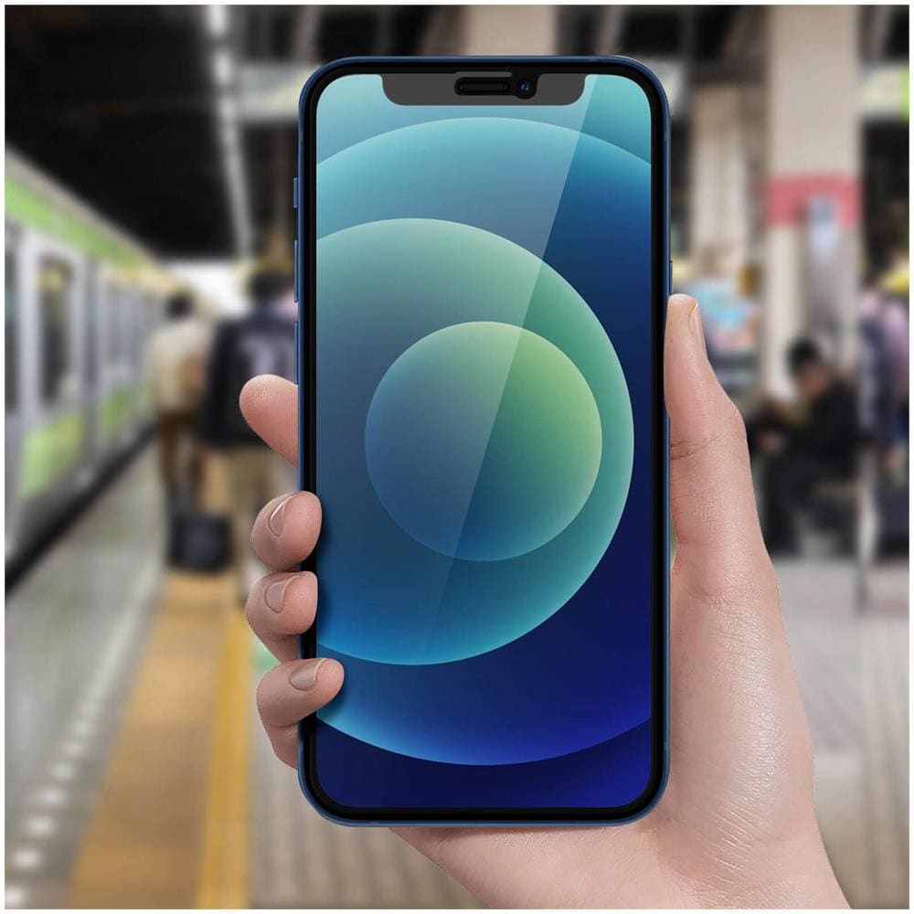 Vetro Temperato Iphone 12 / 12 Pro Pellicola Anti-spia Salvadisplay Antishock - Foto 2