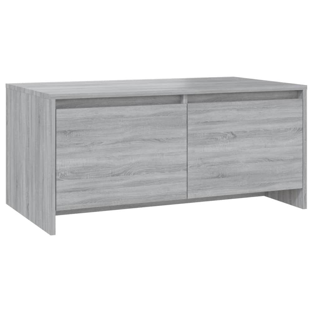 Tavolino da Salotto Grigio Sonoma 90x50x41,5 cm in Truciolato - Foto 2