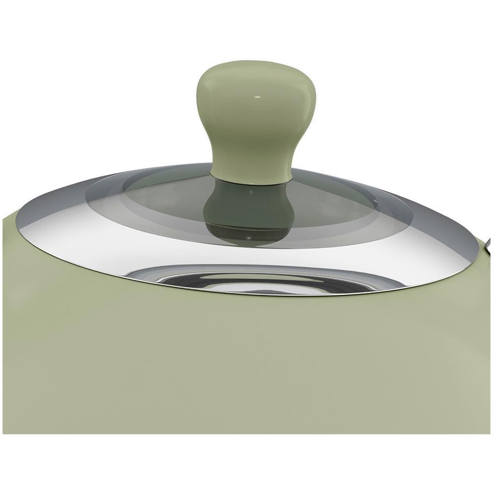 Bollitore Elettrico 1,8L Design Vintage Acciaio Inossidabile 3000W Colore Verde - Foto 4