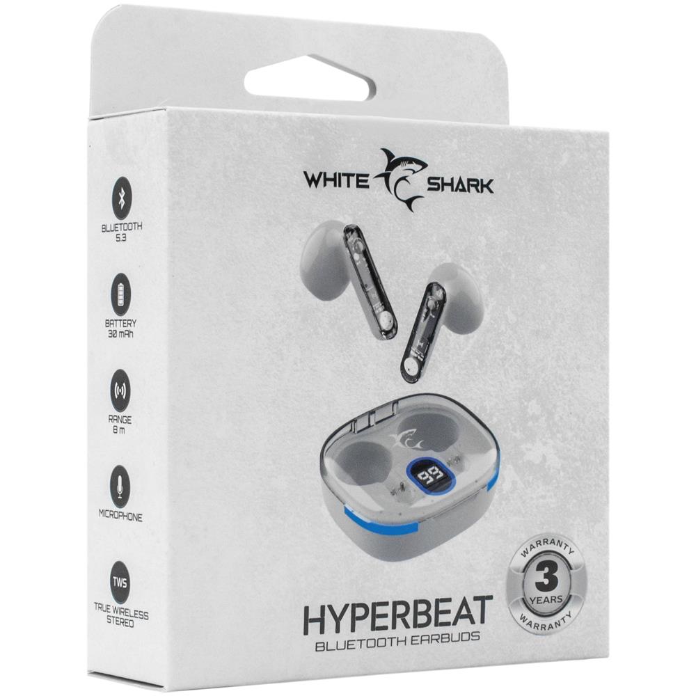 Auricolari Wireless Bluetooth V5.3 Custodia Di Ricarica Con Display Bianco - Foto 2