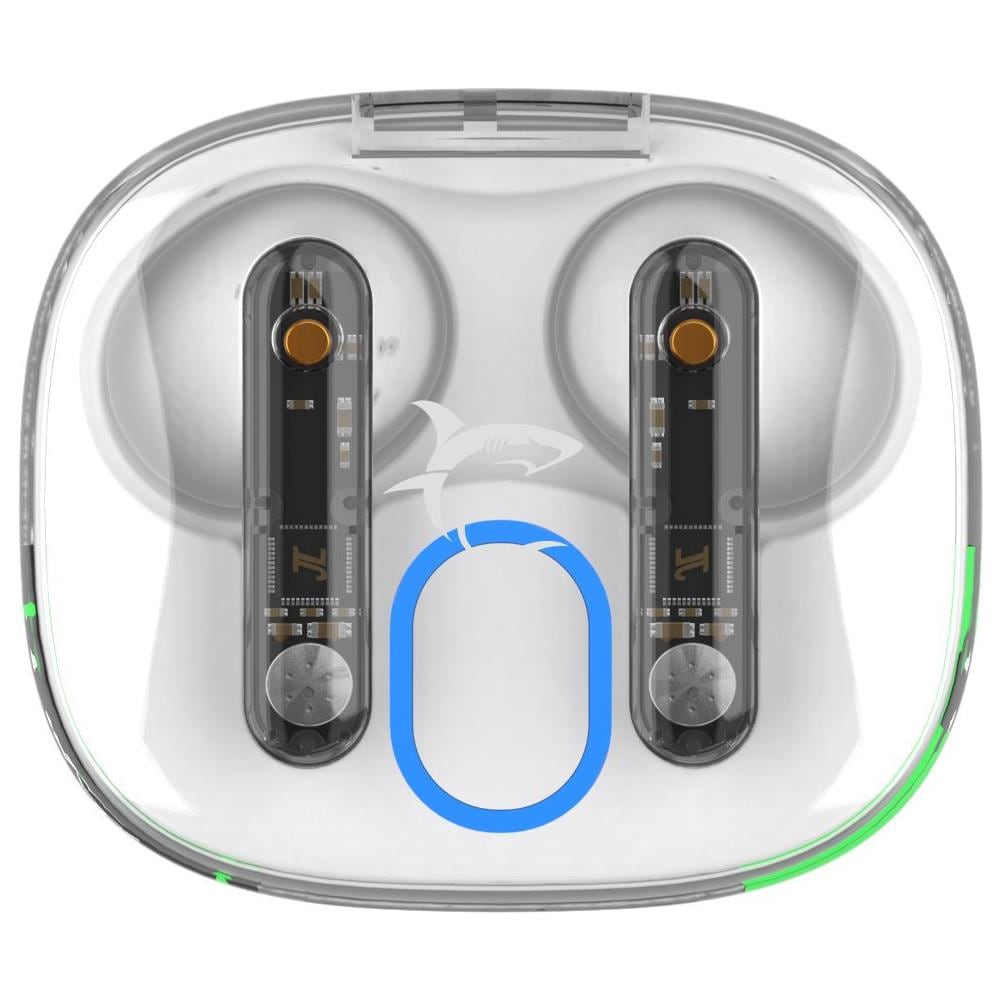 Auricolari Wireless Bluetooth V5.3 Custodia Di Ricarica Con Display Bianco - Foto 3