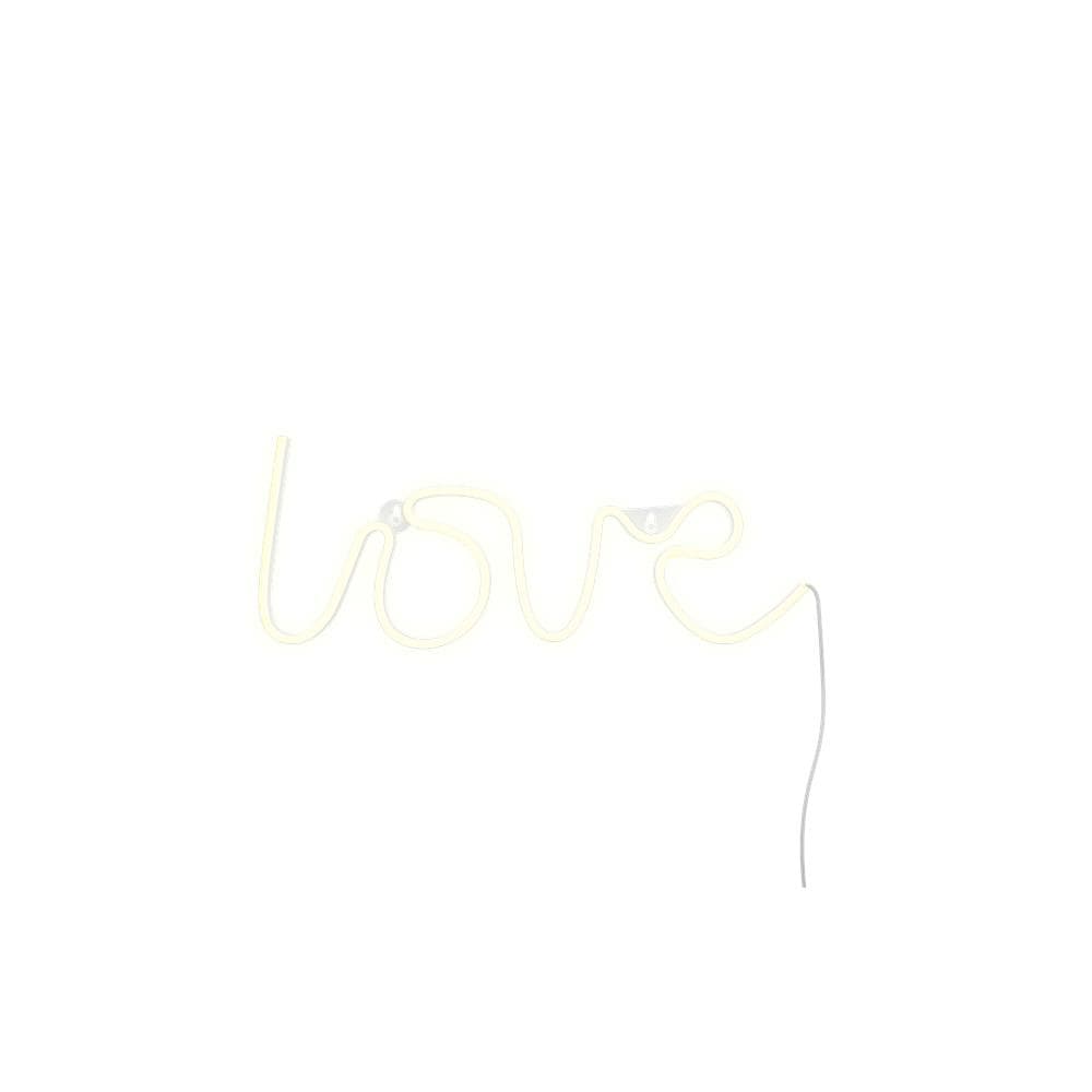 Love Figura luminosa decorativa Bianco LED 1,65 W - Foto 1