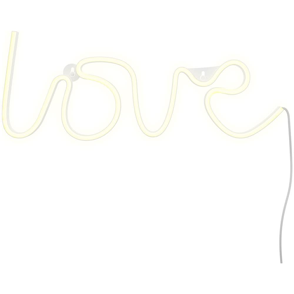 Love Figura luminosa decorativa Bianco LED 1,65 W - Foto 2