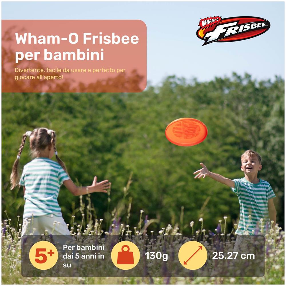 Frisbee Disco Volante, 25.27cm per Bambini dai 5+ anni - 130g - Foto 1