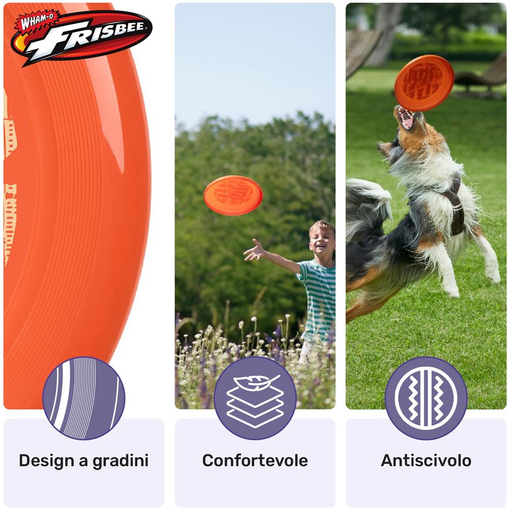 Frisbee Disco Volante, 25.27cm per Bambini dai 5+ anni - 130g - Foto 2